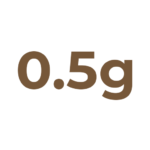 0.5g